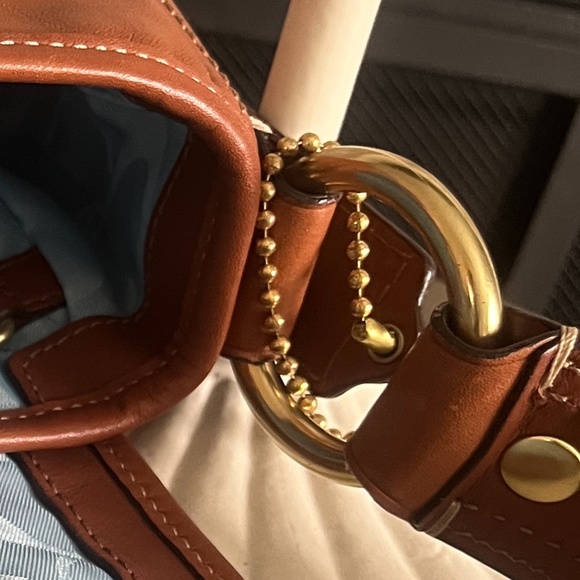 Vintage Coach Hobo Legacy Brown Leather Shoulder Bag - Picture 14 of 15